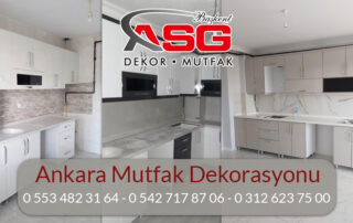 Ankara mutfak dekorasyonu